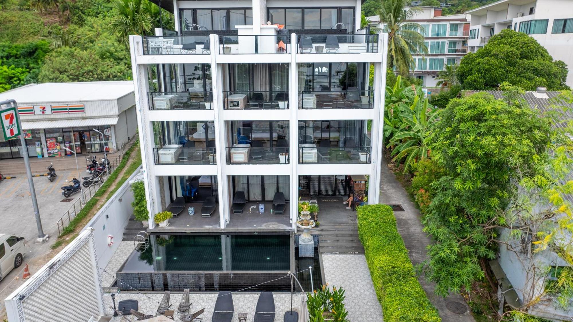 See Sea Villa Hotel パトン エクステリア 写真